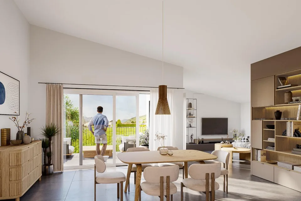 Appartements neufs de 3,5 pièces avec jardin ou balcon - Granges -VS