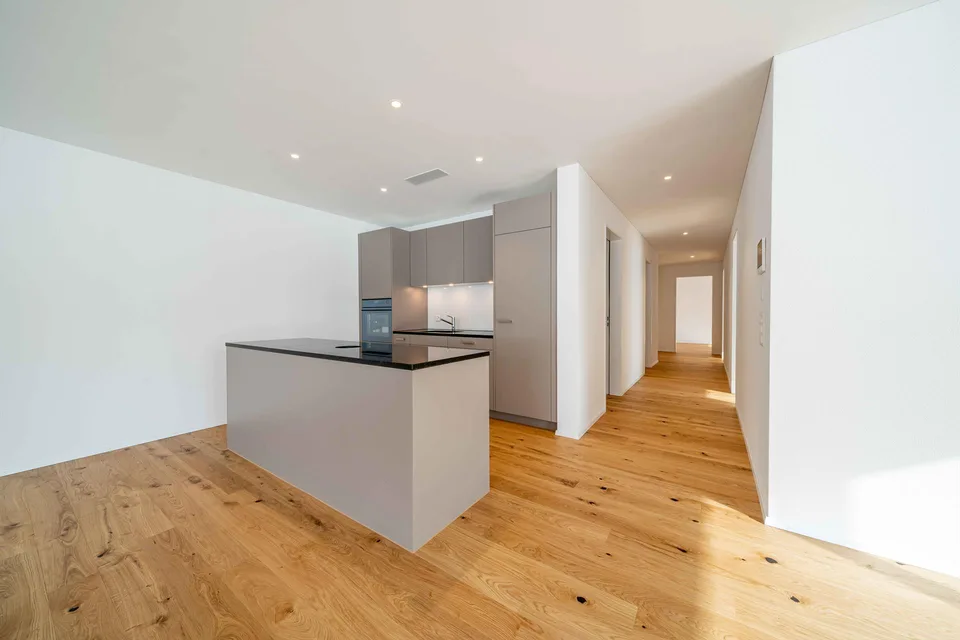Moderne Neubauwohnung mit Aussicht ins Grüne