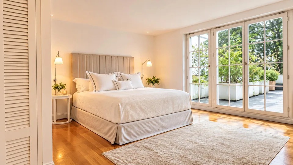 Luxury 3-Bedroom Executive Apartment with Private Balcony | Gym, Sauna