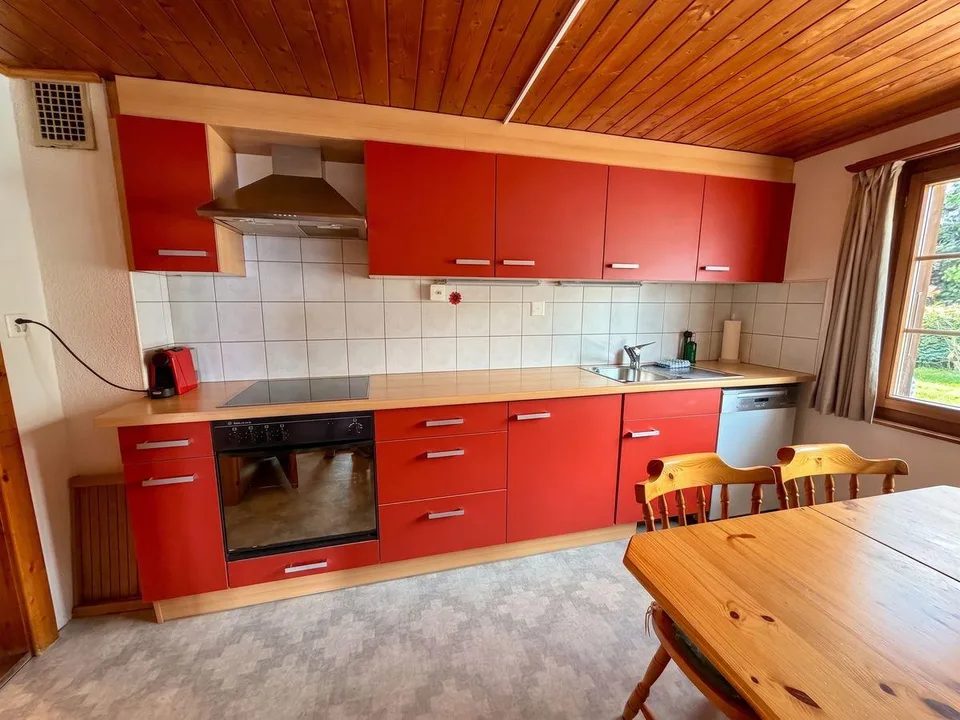 Charakter-Walliserhaus im autofreien Dorfkern