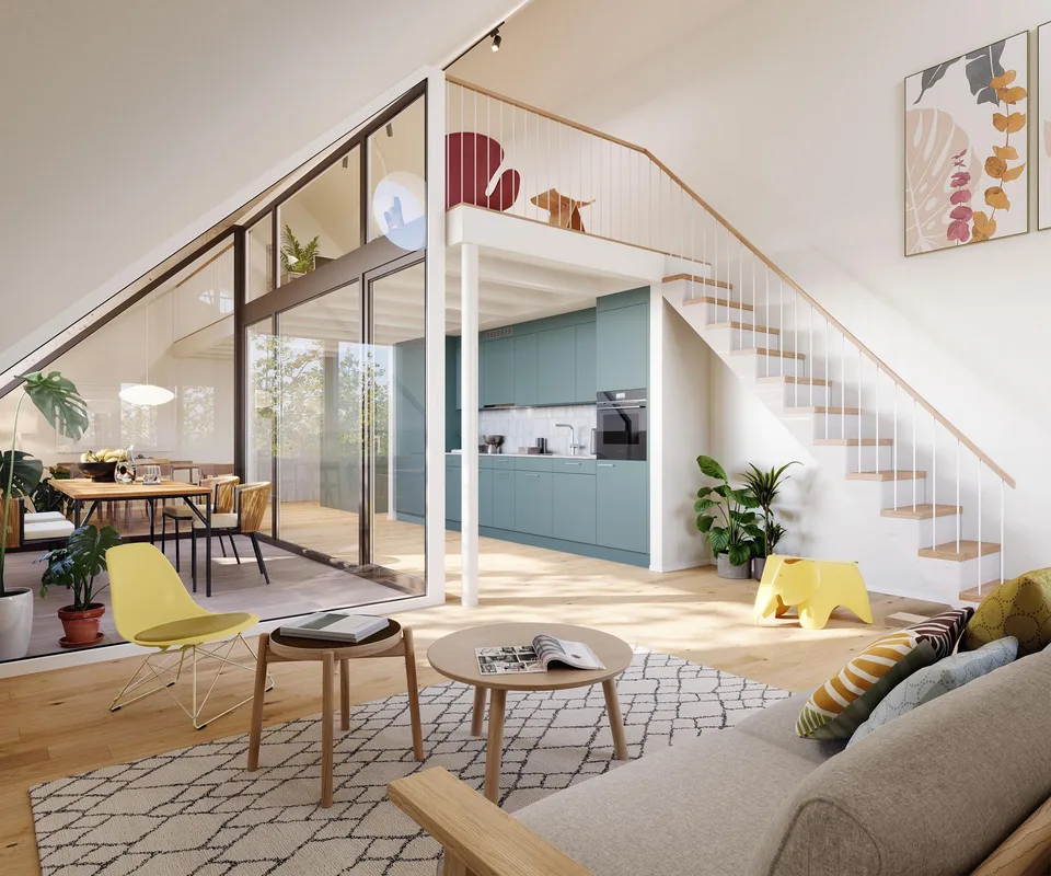 B3 | NEUBAU 3.5-Zimmer-Wohnung, 2. Obergeschoss / Galerie