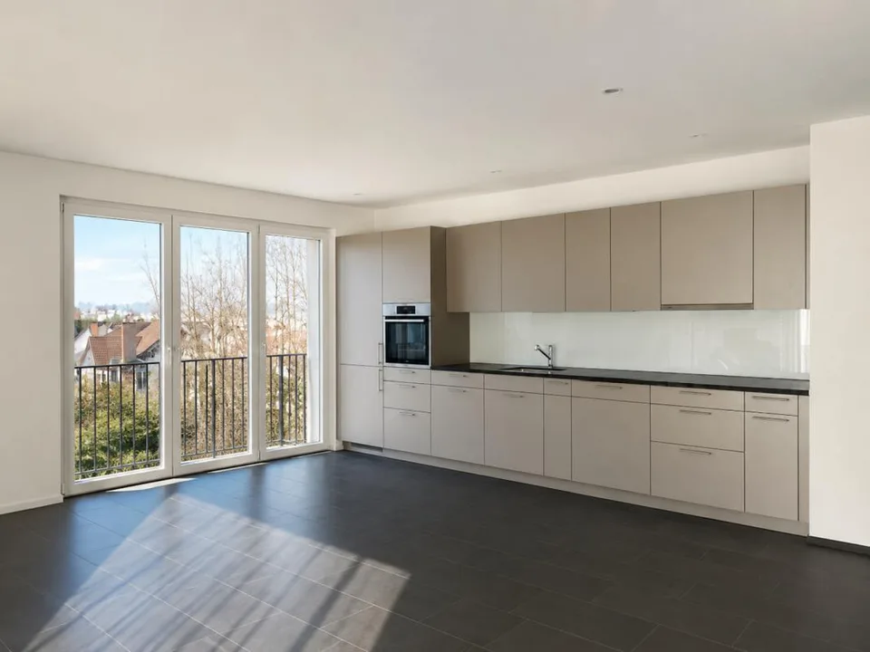 Modern apartment with cooling function for hot summer days