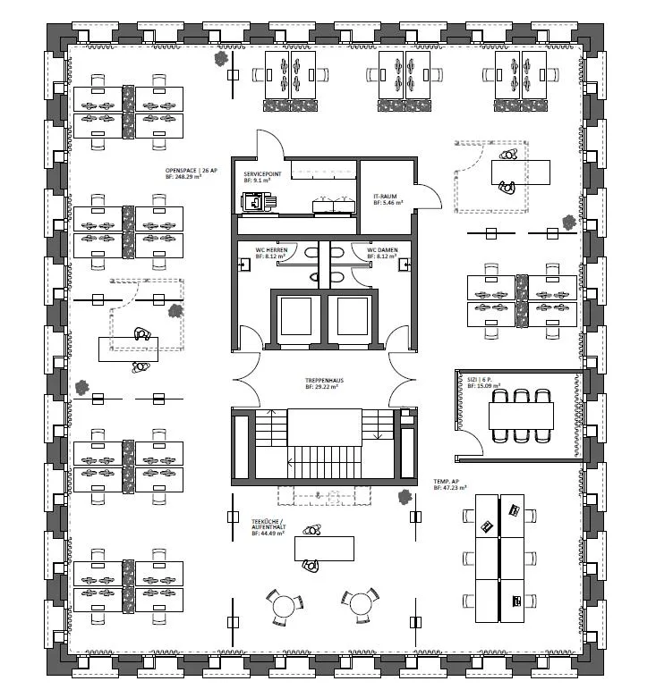 386 m² Bürofläche | Plug & Work – photo 13 sur 14