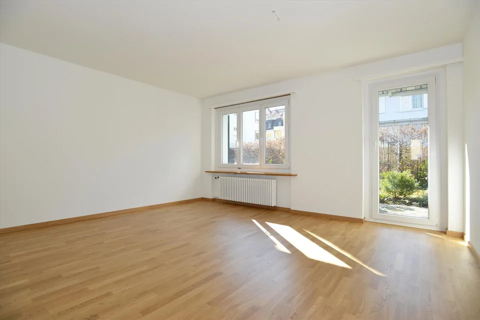 Stadtwohnung im Grünen und ruhig gelegen