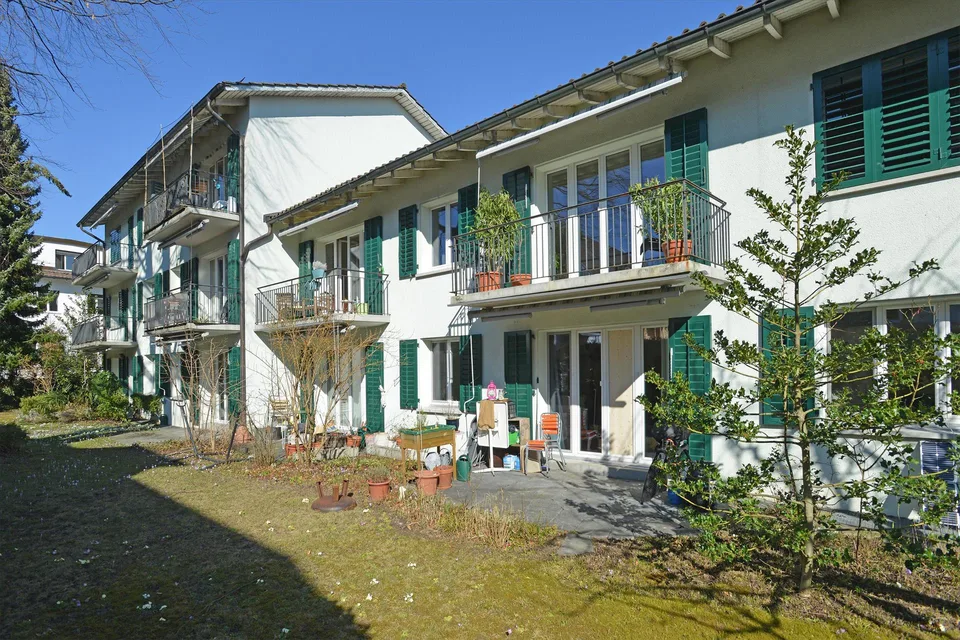 Stadtwohnung im Grünen und ruhig gelegen