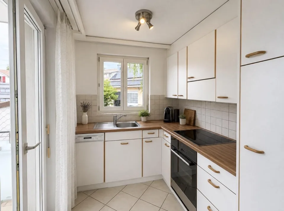 Helle 2.5-Zimmer-Wohnung mit grossem Balkon – Haustiere willkommen