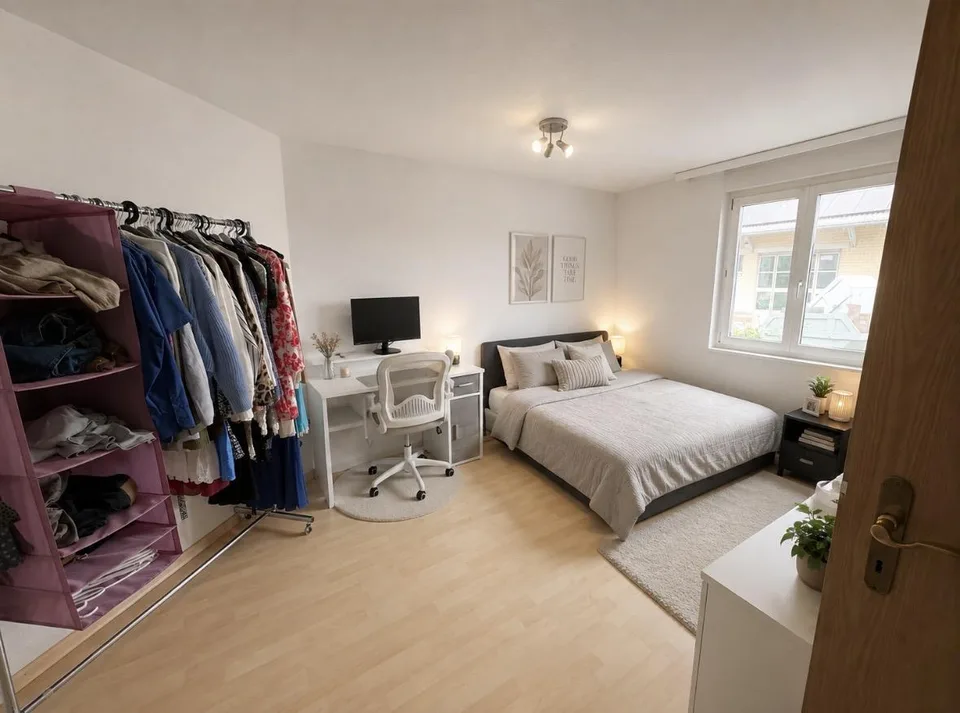 Helle 2.5-Zimmer-Wohnung mit grossem Balkon – Haustiere willkommen