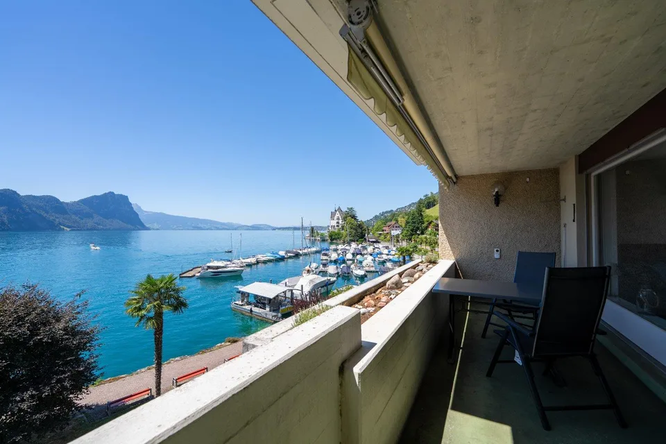 Gemütliche 2-Zimmerwohnung mit traumhaftem Seeblick