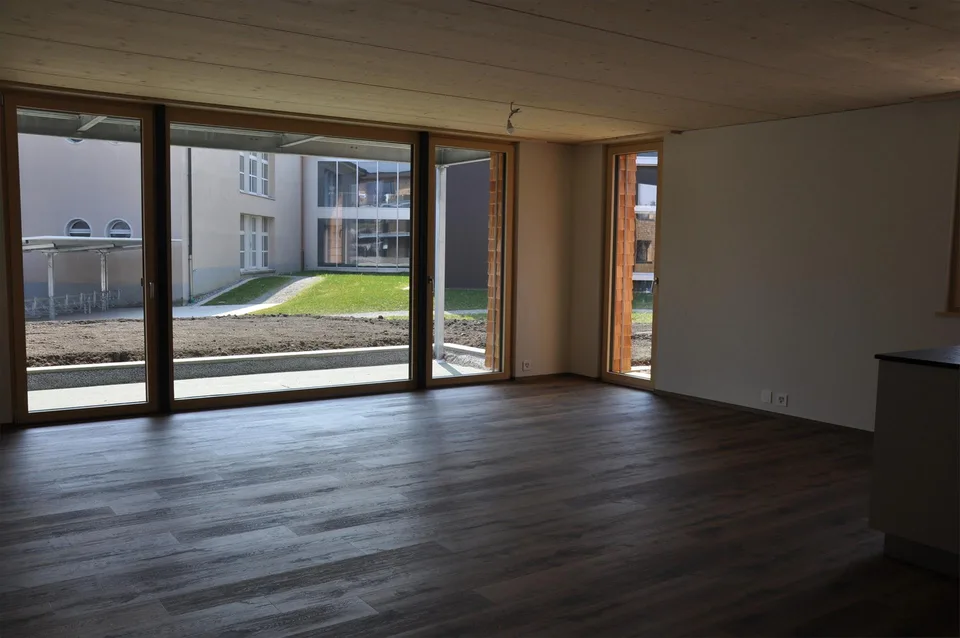 schöne Parterrewohnung