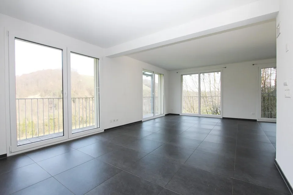 Helle 4½-Zimmerwohnung mit schöner Aussicht auf den Rhein