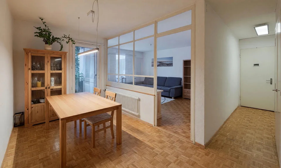 helle 3.5-Zimmer Wohnung mit durchdachtem Grundriss an ruhiger Lage