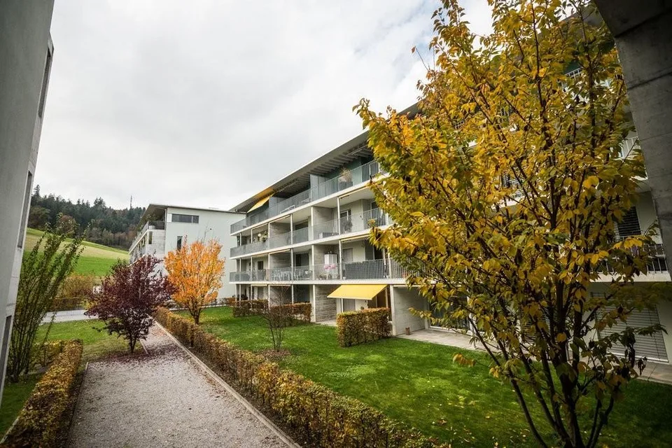 Schöne Wohnung mit Sicht ins Grüne