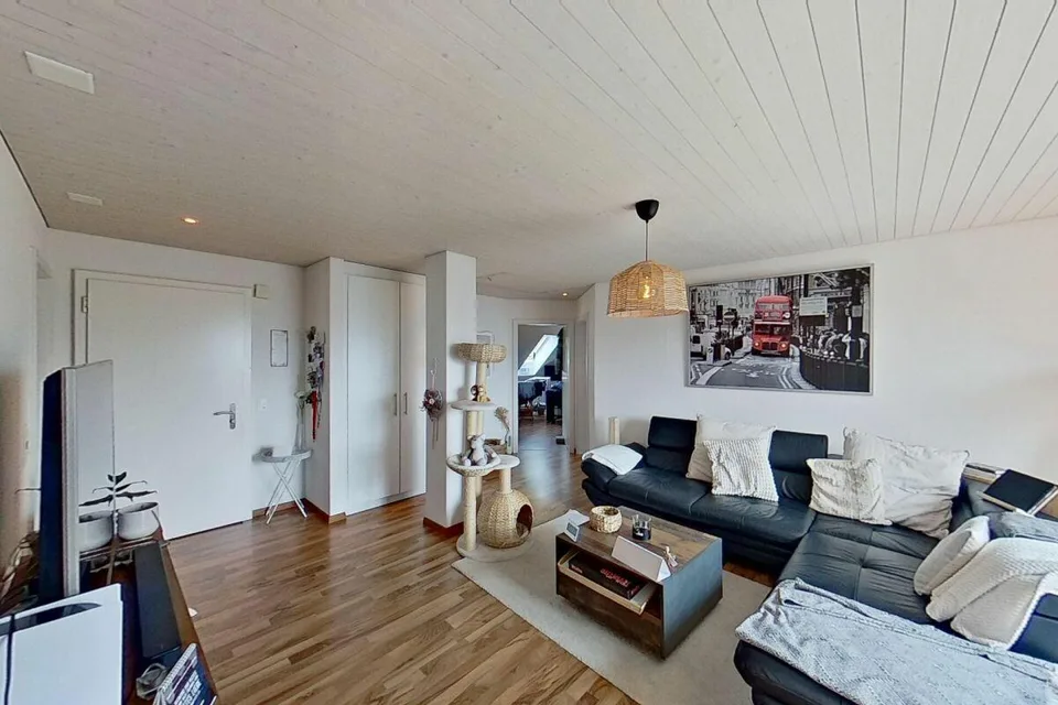 Panorama inklusive - Modernes Zweifamilienhaus mit Säntisblick