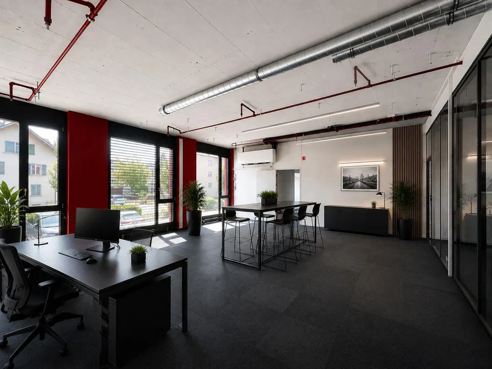 Modern ausgebaute Bürofläche - 60 m2 in Zofingen!