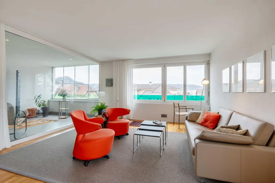 Appartement lumineux avec haute qualité de vie en centre-ville