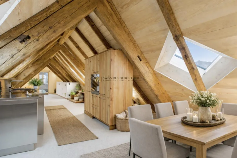 Exclusive penthouse with two loggias - Living between nature and city
