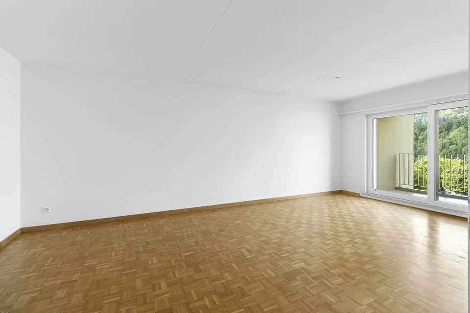 1.5-room apartment with sunny balcony and green views