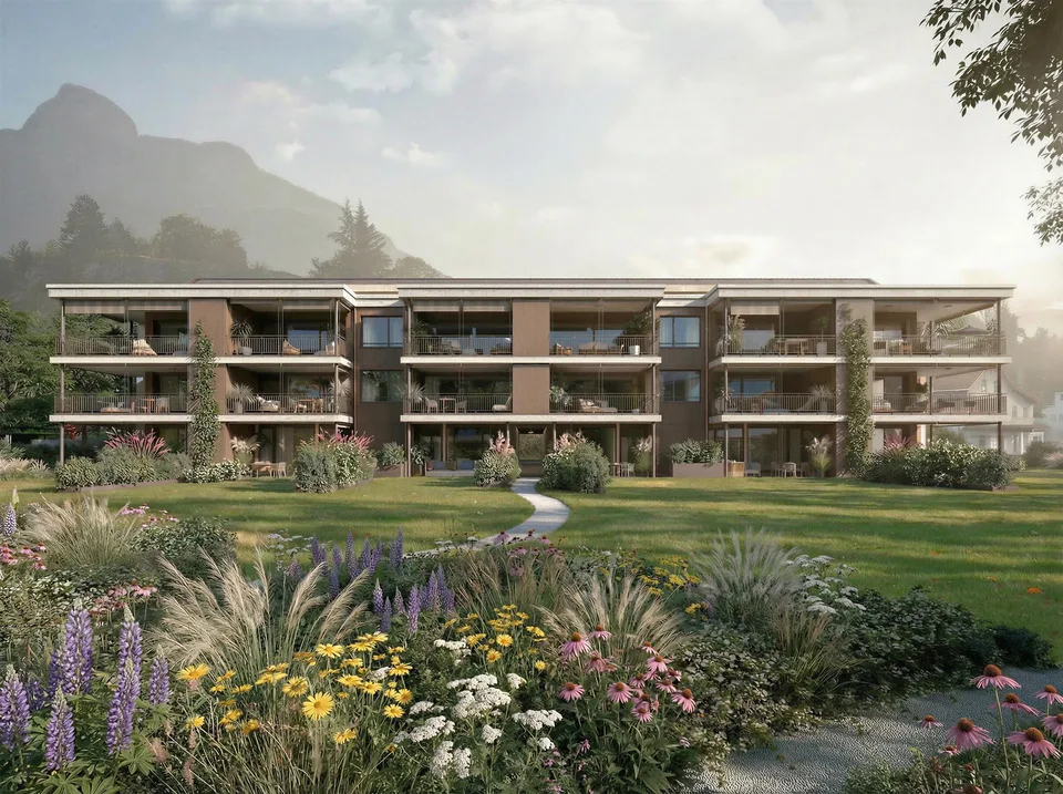 "Schlosspark Sargans» – Wohnen mit Aussicht, Stil und Substanz"