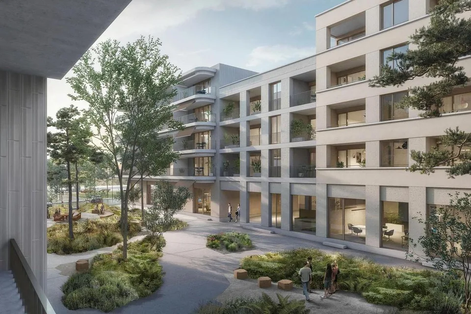 Charmant appartement de 3.5 pièces au sein du quartier de l'Orée à ...