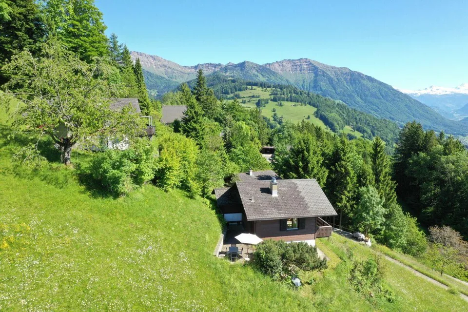 Holiday home with breathtaking Lake Zurich and Alpine views - 894 m² plot