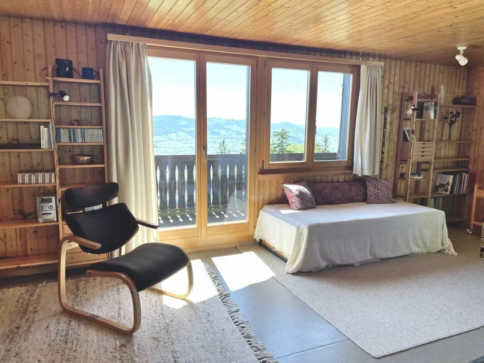 Holiday home with breathtaking Lake Zurich and Alpine views - 894 m² plot