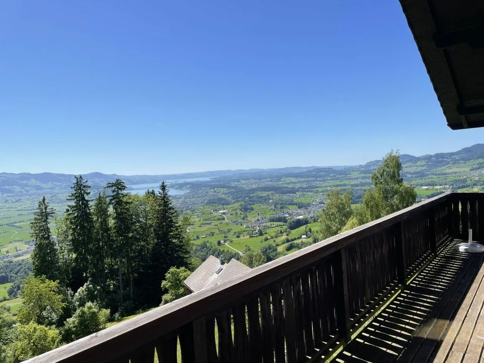 Holiday home with breathtaking Lake Zurich and Alpine views - 894 m² plot
