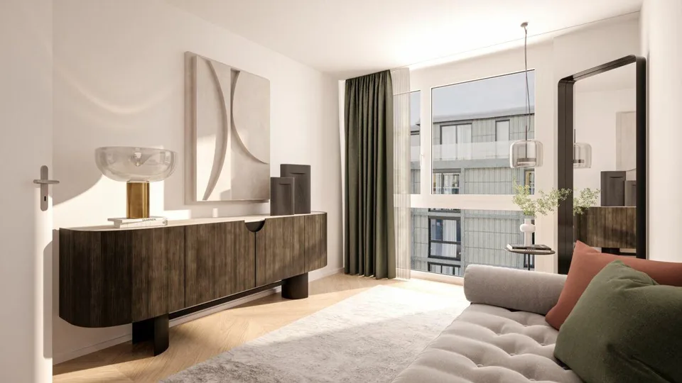 Neubau-Projekt Arrivée: Einmalige 6 1/2 Zimmer-Wohnung mit traumhaf...
