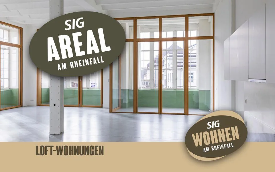 Einzigartiges Loft auf dem SIG Areal