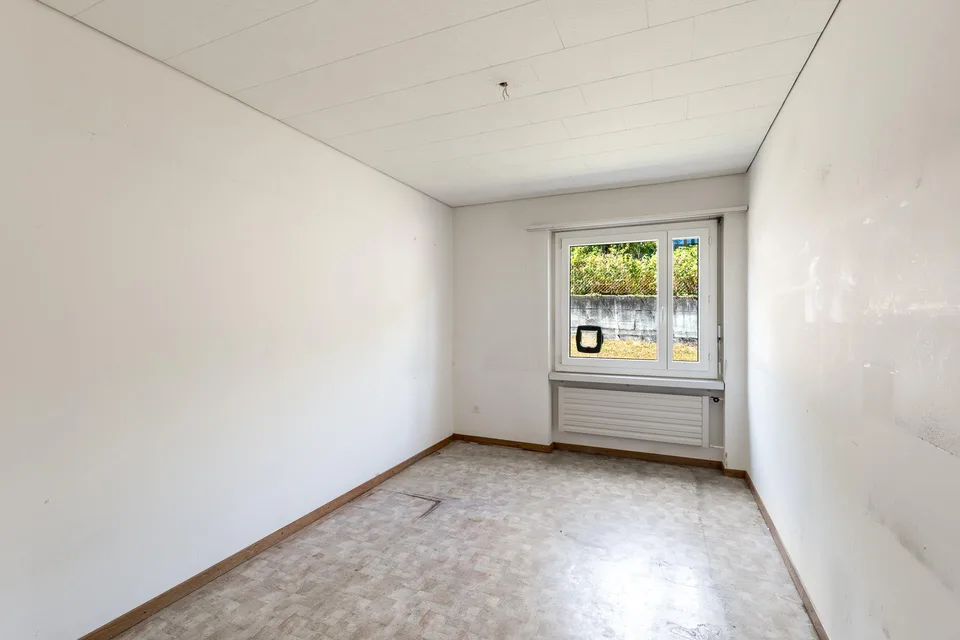 Wohnen mit Potenzial – 3.5-Zi-Whg. mit Garage an ruhiger Lage