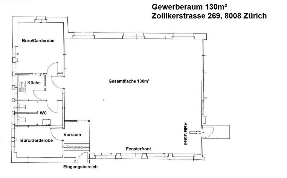 Gewerberaum in Zürich Seefeld - befristet bis 30.09.2027 – Foto 12 von 12