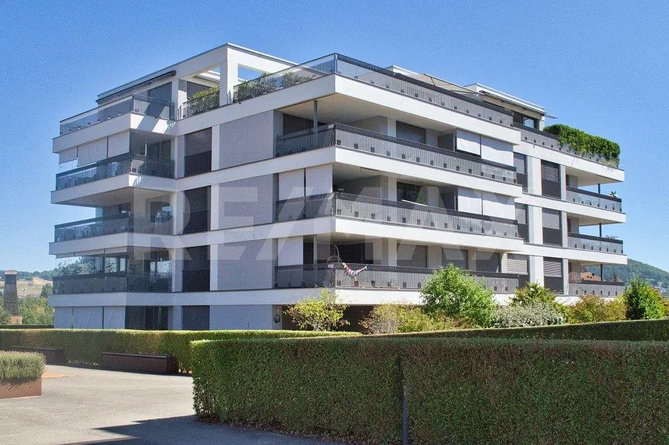 Moderne 2.5-Zimmer-Attika-Wohnung mit grosser Sonnenterrasse und Weitsicht