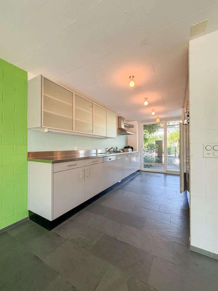Maison de rangée avec jardin, Hofsiedlung Dorfmatte Rubigen