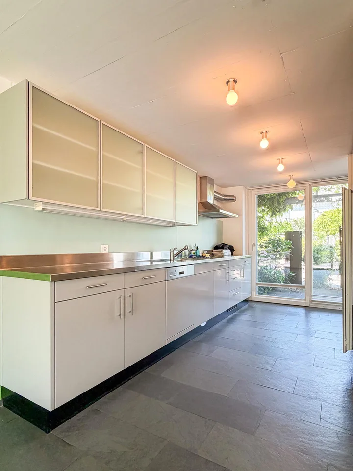 Maison de rangée avec jardin, Hofsiedlung Dorfmatte Rubigen