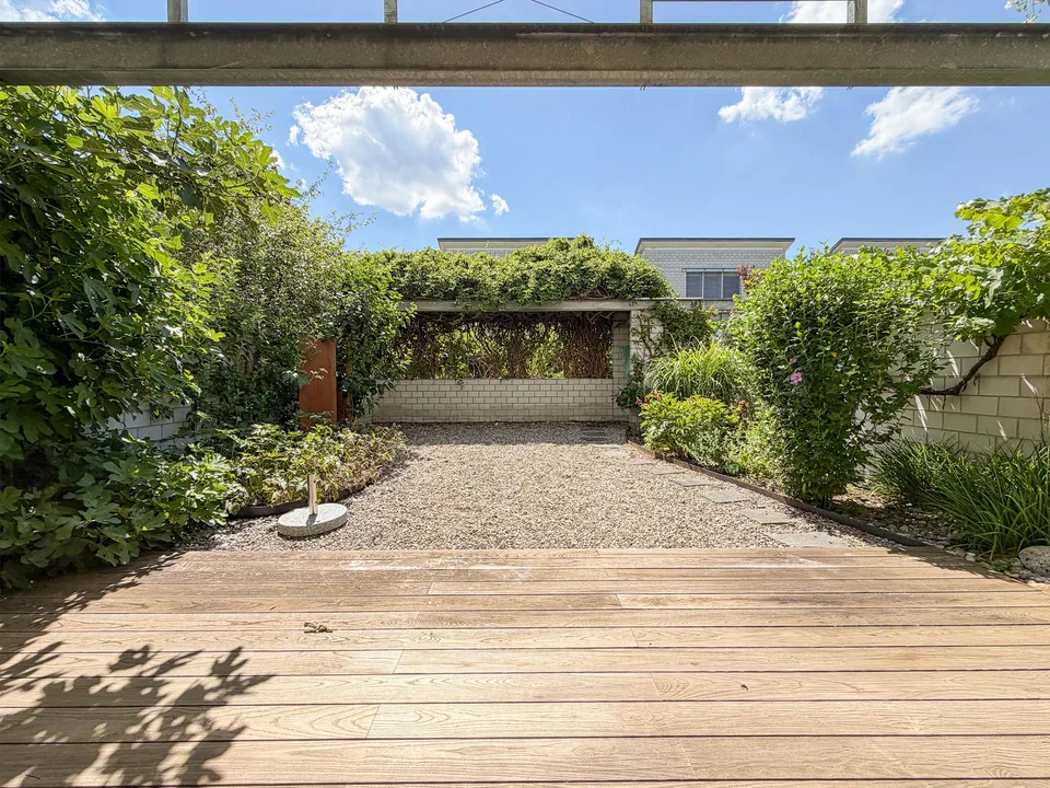 Maison de rangée avec jardin, Hofsiedlung Dorfmatte Rubigen