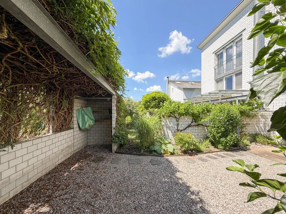 Maison de rangée avec jardin, Hofsiedlung Dorfmatte Rubigen