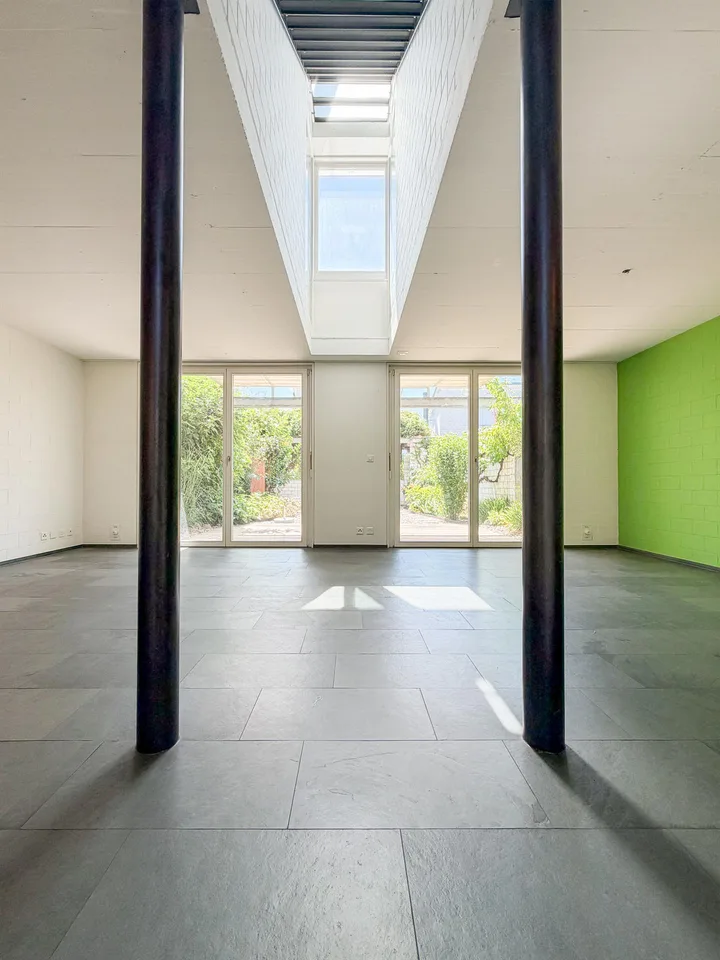 Maison de rangée avec jardin, Hofsiedlung Dorfmatte Rubigen