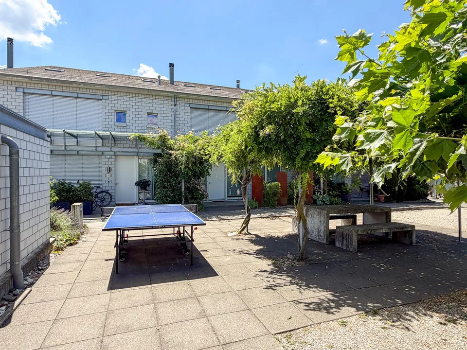 Maison de rangée avec jardin, Hofsiedlung Dorfmatte Rubigen