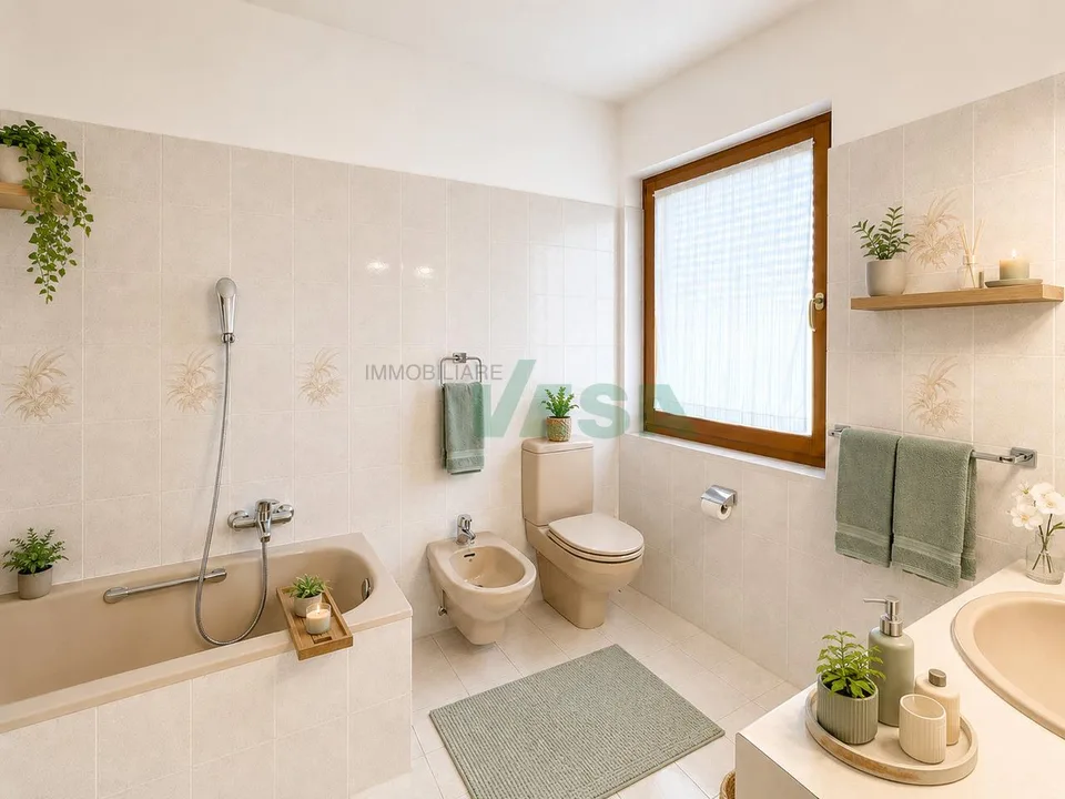 Elegante e spaziosa villa con appartamento bilocale e grande giardino