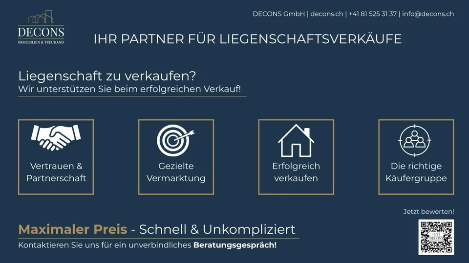 ZWEI 4.5-ZIMMER-HAUSHÄLFTEN - WOHNEN & VERMIETEN IN FLUMS