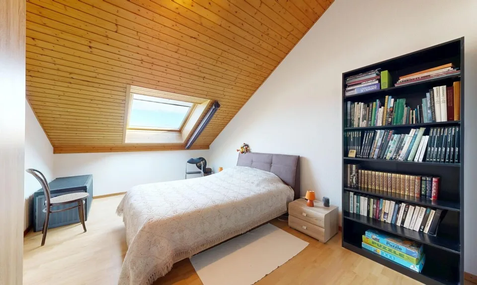 Familienwohnung mit 5,5 Zimmern und 157 m² mit Kamin und Garage