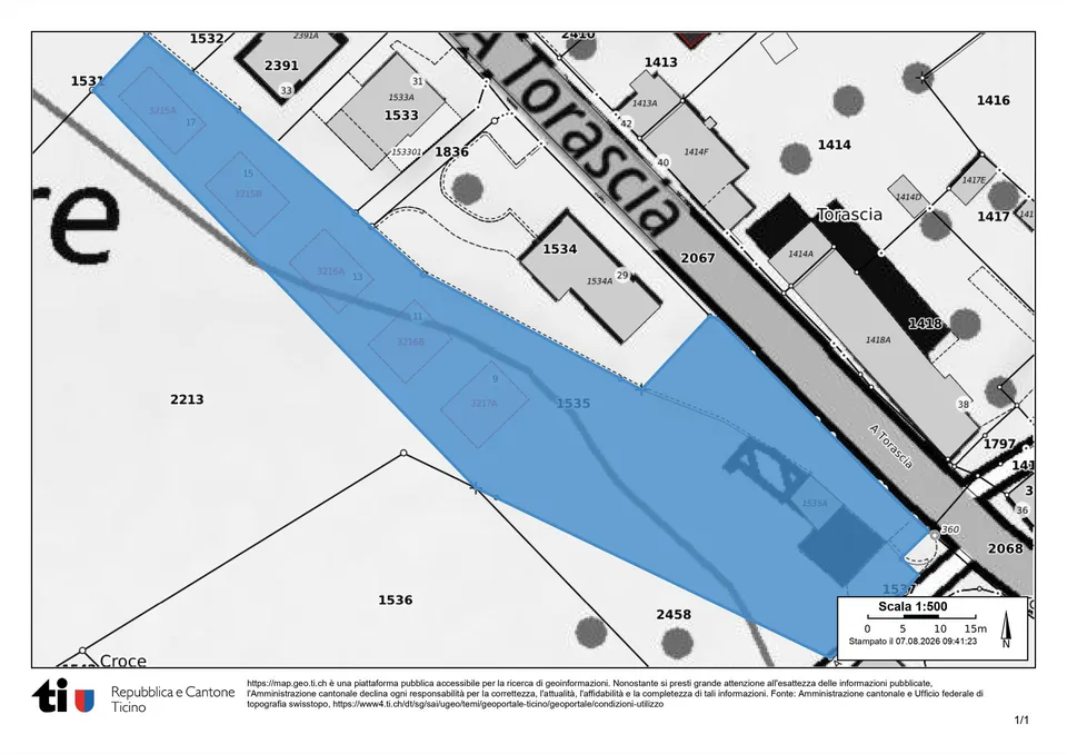 Terreno edificabile in zona R3 a Claro