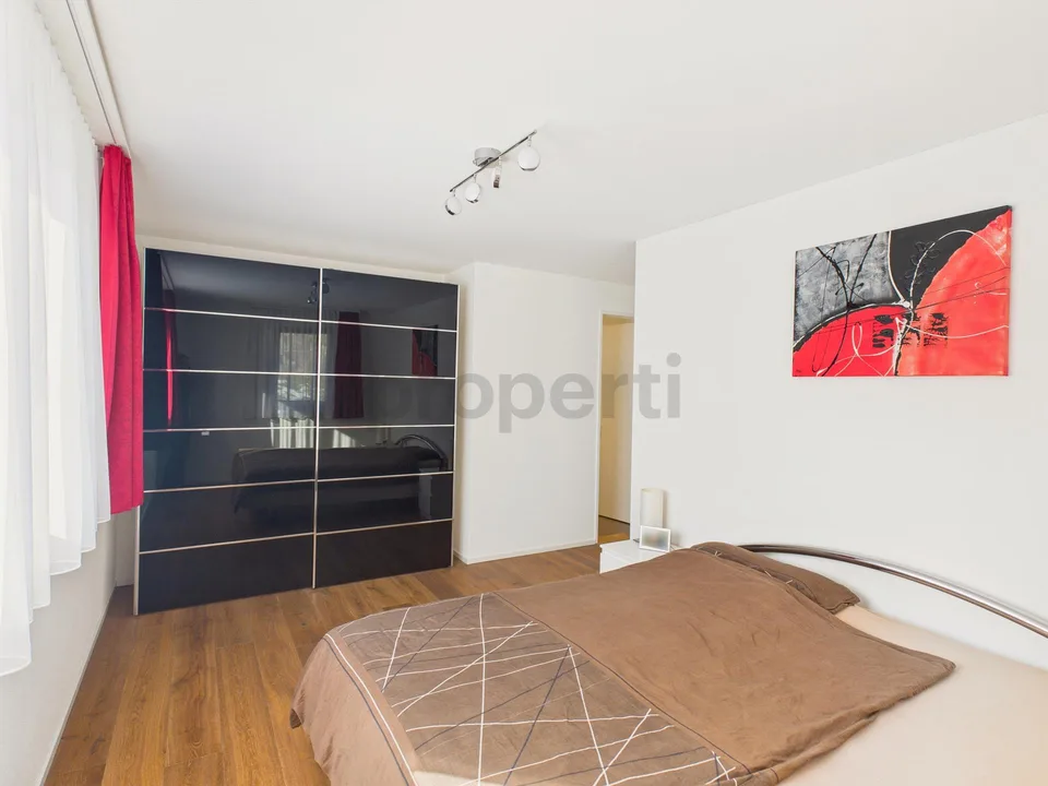 Moderne 4.5-Zimmer-Wohnung mit Balkon und schöner Weitsicht, inkl. ...