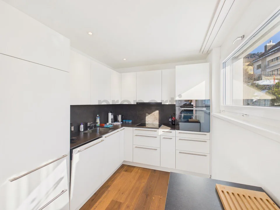 Moderne 4.5-Zimmer-Wohnung mit Balkon und schöner Weitsicht, inkl. ...