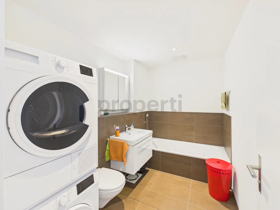 Moderne 4.5-Zimmer-Wohnung mit Balkon und schöner Weitsicht, inkl. ...