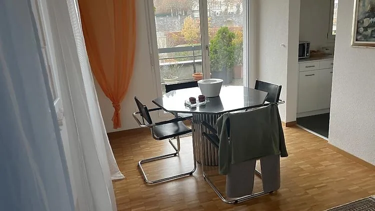 2½ ZIMMER-ATTIKAWOHNUNG IN BADEN (AG), MÖBLIERT, TEMPORÄR – foto 10 di 12