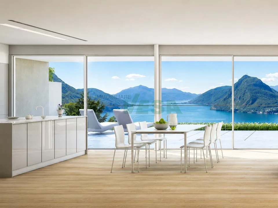 Nuovo e stupendo appartamento con bellissima vista e piscina privata