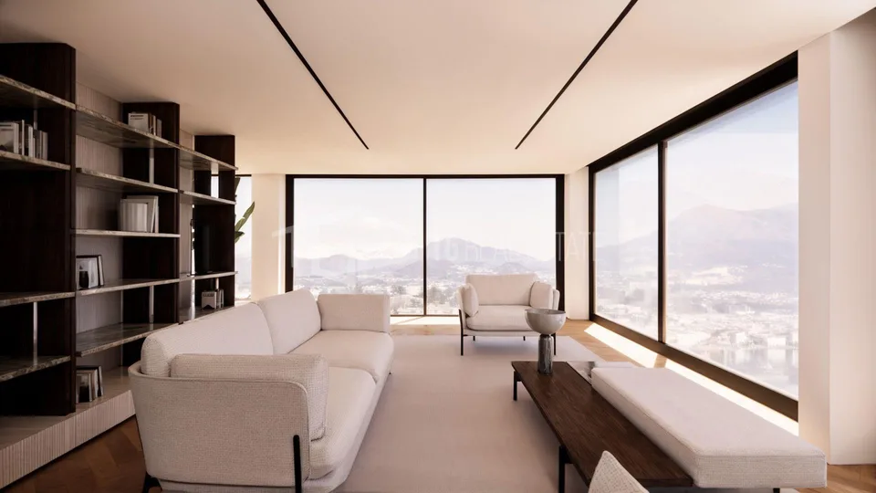 NUOVO ATTICO DI 7 LOCALI CON VISTA LAGO A PARADISO | NEW 7-ROOM PEN...