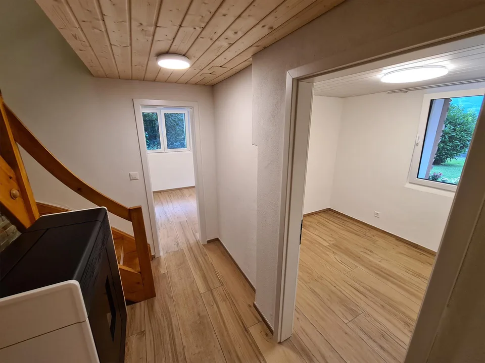Frisch renoviertes Einfamilienhaus mit idyllischem Garten