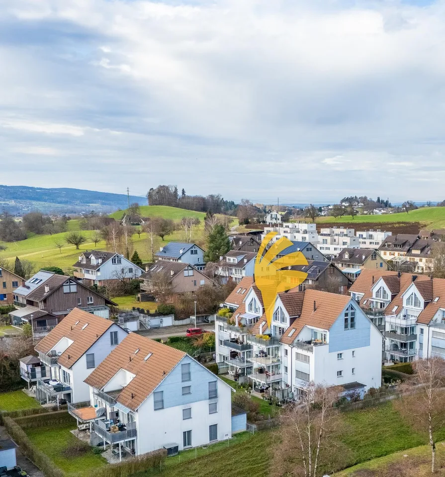 Wohnen wie im Einfamilienhaus: mit Dachterrasse und viel Privatsphäre