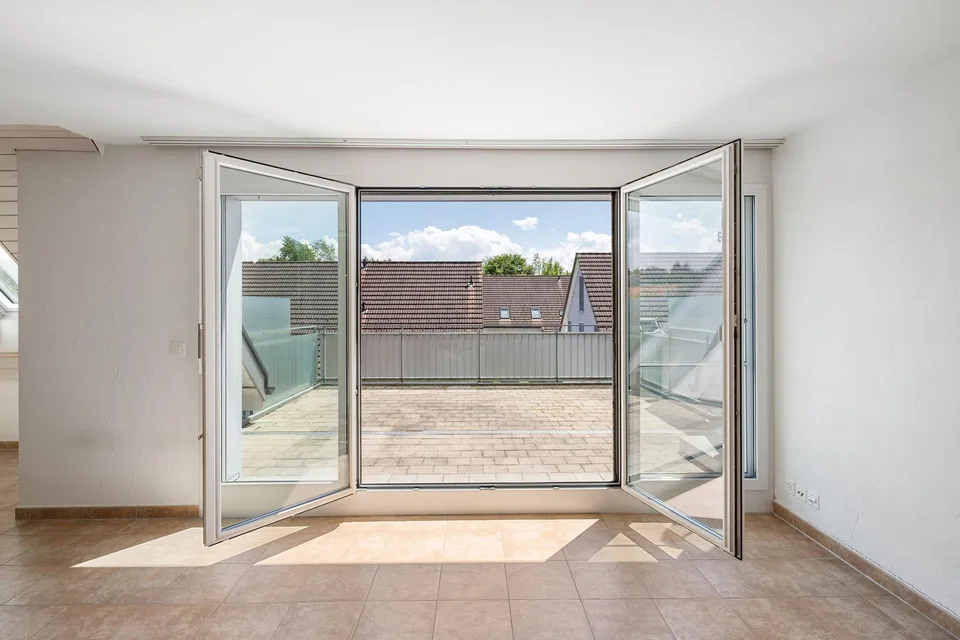 Wohnen wie im Einfamilienhaus: mit Dachterrasse und viel Privatsphäre